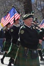 NYC Saint Patrick`s Day Parade Royalty Free Stock Photo