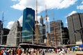 NYC: South Street Seaport & Peking Ship Royalty Free Stock Photo