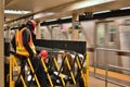 NYC Subway Employee MTA Worker New York City Repairing Station