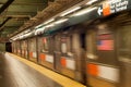 NYC subway station Royalty Free Stock Photo