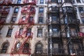 NYC Tenements Apartments Royalty Free Stock Photo