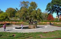 NYC: Three Muses Fountain