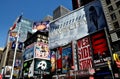 NYC: Times Square Billboards Royalty Free Stock Photo