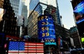 NYC: Times Square and Nasdaq Sign