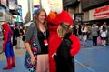 NYC: Tourists with Elmo in Times Square