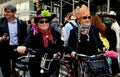 NYC: Two Women with Bicycles at Easter Parade