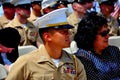 NYC: U. S. Marine at Memorial Day Service