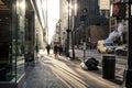 NYC/USA 02 JAN 2018 - People walking on New York street.