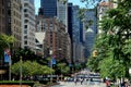 NYC: View of Park Avenue Royalty Free Stock Photo