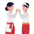 nyepi couple praying