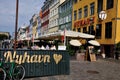 Nyhavn canal Capital most visite canal in Copenhagen Denmark