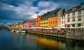 Nyhavn Canal in Copenhagen Royalty Free Stock Photo