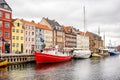 Nyhavn channel, Copenhagen Royalty Free Stock Photo