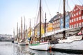 Nyhavn channel, Copenhagen Royalty Free Stock Photo