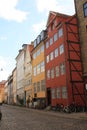 Nyhavn colorful houses in Copenhagen Denmark