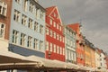 Nyhavn colorful houses in Copenhagen Denmark Royalty Free Stock Photo