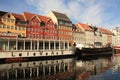 Nyhavn colorful houses in Copenhagen Denmark