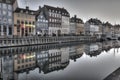 Nyhavn an early grey winter morning