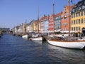 Nyhavn Harbour Copenhagen Royalty Free Stock Photo