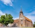 Nykobing Falster Church Courtyard