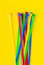 Nylon cable ties Royalty Free Stock Photo