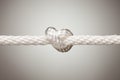 Nylon Rope Knot Royalty Free Stock Photo