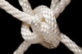 Nylon Rope Knot Royalty Free Stock Photo