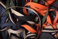 Nylon tubular webbing. Royalty Free Stock Photo