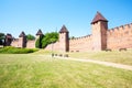 Nymburk - hradby, Wall Royalty Free Stock Photo