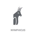 Nymphicus hollandicus icon. Trendy Nymphicus hollandicus logo co