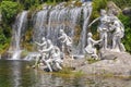 Nymphs mythological statues Royalty Free Stock Photo