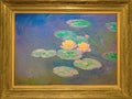 Claude Monet, Nympheas, effet du soir (Waterlilies, Evening)