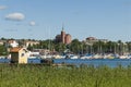 Nynashamn archipelago town Royalty Free Stock Photo