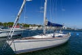 Nynashamn is a modern, hospitable yacht harbor that invites sailors Royalty Free Stock Photo