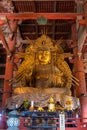 Nyoirin Kannon - Chinese Goddess at the great Buddha hall at Todaiji temple Royalty Free Stock Photo