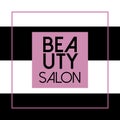 Beauty Salon banner design.