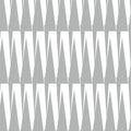 Triangular pattern,simple repeating geometric background, halftone monochrome vector graphic, isolated on white Royalty Free Stock Photo