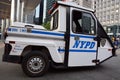 NYPD car Royalty Free Stock Photo