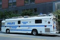 NYPD Command Post in the World Trade Center area of Manhattan