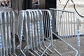 NYPD Crowd Control Barriers