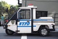 NYPD GO-4 interceptor scooter parked