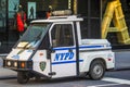 NYPD Interceptor Scooter providing security in midtown Manhattan