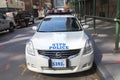 NYPD police car Royalty Free Stock Photo