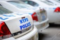 NYPD police cars