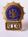 Nypd police detective badge