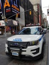 NYPD Police truck in New York City