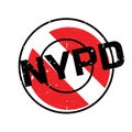 Nypd rubber stamp