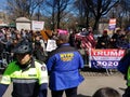 NYC Crowd Control, NYPD, Community Affairs, Bicycle Squad, March for Our Lives, Protest, Columbus Circle, New York City, NY, USA