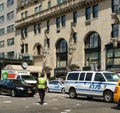 NYPD Traffic Officer, New York City, NYC, NY, USA Royalty Free Stock Photo