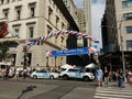 Bastille Day on 60th Street, NYPD High Security, NYC, NY, USA